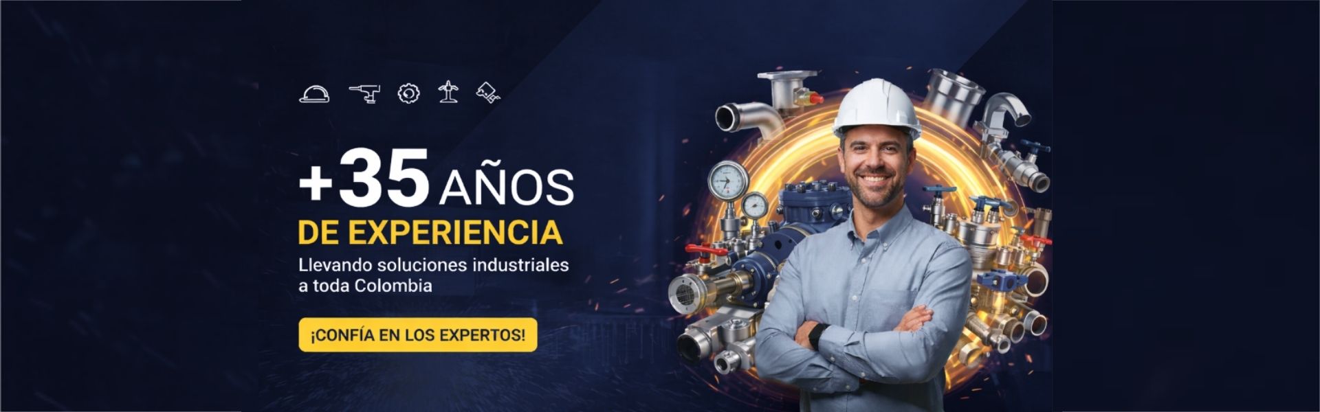 +35 años de experiencia industrial